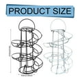 thumbnail image 3 of XKHZJL Fresh Egg Holder Countertop, Egg Skelter, Spiral Egg Holder with Storage Basket, Chicken Egg Holder, Large Capacity Egg Storage for Kitchen, 3 of 9