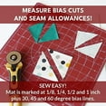 thumbnail image 5 of 360 Degree Rotating Self Healing Cutting Mat for Crafts, Sewing, and Quilting – 12x12 cutting matts for sewing Lockable Non-Slip Base and Accurate Grid and Bias Lines for Precise Cuts, 5 of 7