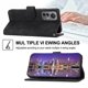 thumbnail image 4 of Funda romántica para Xiaomi 12, 12x y 12s con cordón, orificio para altavoz, ranuras para tarjetas, función billetera, función atril y protección contra caídas., 4 of 5