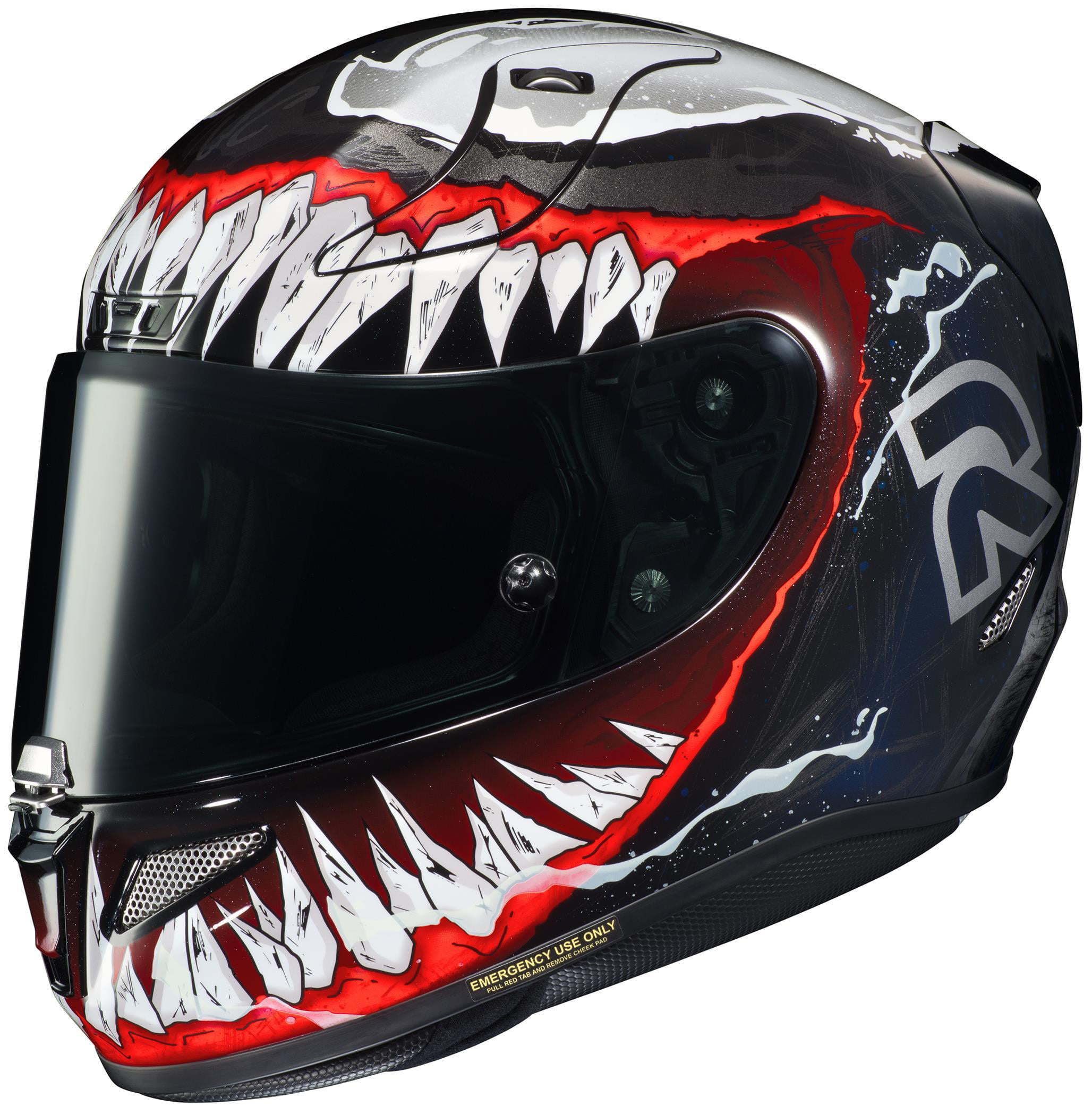 HJC RPHA 11 Pro Venom 2 Helmet Red (MC-1) (Medium, Black Red (MC-1))