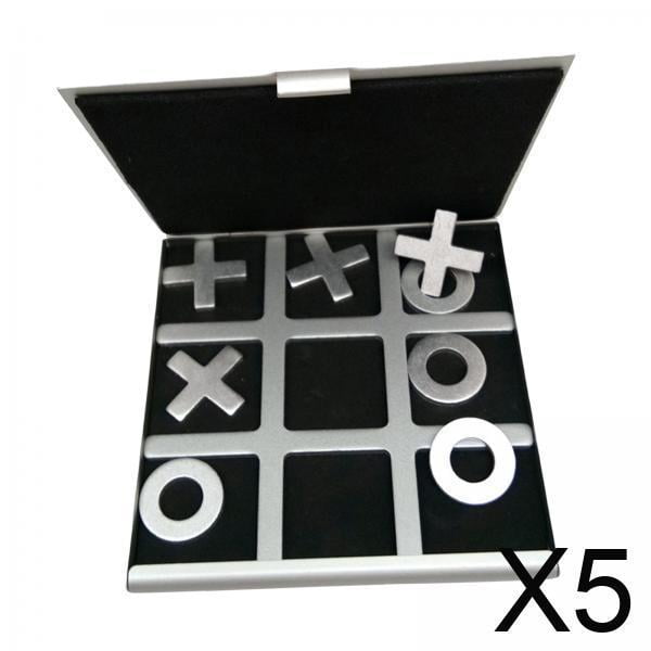 5xGame Board Funny XO Chess Juguete Educativo Desarrollo De Juego De Rompecabezas Inteligente