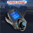 thumbnail image 3 of Transmisor FM Bluetooth YONGSHENG inalámbrico para automóvil con pantalla de 1,44 pulgadas, 3 of 5