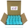 thumbnail image 6 of Beauticom 2000 Pieces High Quality 3 Gram 3 ml (0.1 oz) Plastic Round Cosmetic Beauty Makeup Sample Jars (Teal Lid), 6 of 7