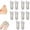 J, variant on AXXD Womens Socks No Show,5pcs Orthoes Bunion Relief Socks Projoint Antibunions Health Socks Toe Compression Socks
