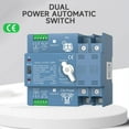 thumbnail image 4 of 1pc Photovoltaic Solar Automatic Transfer Switch Din Rail 2P Dual Power Automatic Transfer Switch 63-125A 220V AC Solar Inverter, 4 of 4