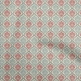 thumbnail image 1 of oneOone Polyester Spandex Light Brown Fabric Asian Suzani Sewing Material Print Fabric By The Yard 56 Inch Wide, 1 of 5