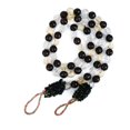 thumbnail image 1 of 2x Cuerda con de cristal Drapery Tassel Tieback Holdbacks String 70cm Baoblaze  Cordón de cortina de cuentas, 1 of 8