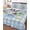 Light Blue, variant on Quilts Queen Size Bedding Set, Easter Rabbits Eggs Reversible Summer Quilt 3 Pieces, Watercolor Floral Daisy Bunny Bow Spring Lightweight Bedspreads Coverlets with 2 Pillow Shams for All Seasons