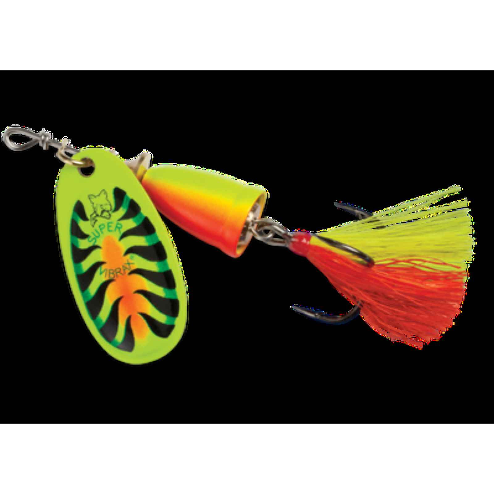 VMC Rattle Spoon 1 1/2" 1/4 oz RTS14-YP Yellow Perch Ice Fishing Lure 