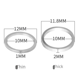 thumbnail image 4 of Arandela de tornillo de placa dentada de manivela de bicicleta Junta de tornillo de placa dentada de disco simple a disco doble Arandela de clavo de disco simple/doble, 4 of 6