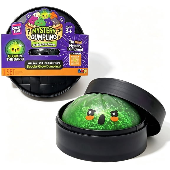 Crazy Fun RMS Original Mystery Dumpling Spooky Glow Edition, 1 Set, Desktop Decorations, Christmas Gifts