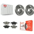 thumbnail image 1 of Transit Auto Front Disc Brake Rotors and Semi-Metallic Pads Kit for Car Volvo Land Rover Range Evoque XC70 S60 V60 S80 V70 K8S-100578, 1 of 11