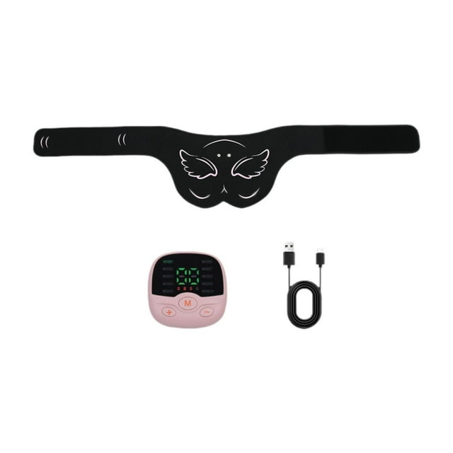 Almencla Butt Lifting Machine Fitness Glutes Muscle Training Belt for Gym Home Office NoRemoteNoExtendBelt