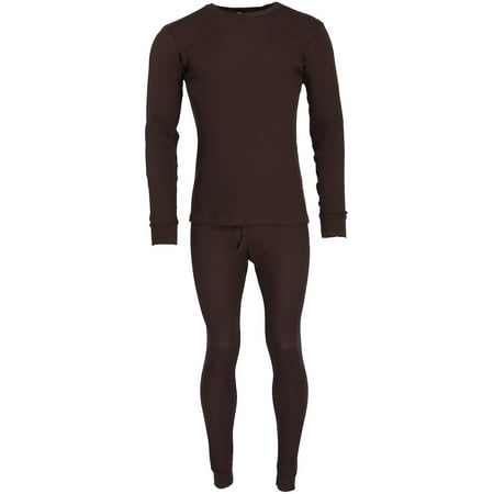 tru fit - Men's Thermal Long Underwear Top Bottom Set - Walmart.com