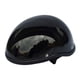 thumbnail image 3 of Riwesomey Casco de ciclismo de patín de motocicleta de media cara Casco de moto de bicicleta de carretera de montaña Gafas de moto negro brillante, 3 of 3