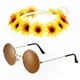 thumbnail image 2 of Bohemian Style Costume Set with Vest, Sunglasses, Earrings for Halloween and Themed Events, 2 of 5