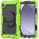 thumbnail image 1 of Funda para Samsung Galaxy Tab A9 8.7'' 2023 (SM-X110/X115/X117), Funda Protectora Resistente a Golpes con Protector de Pantalla, Soporte Giratorio de 360°, Correa para Mano/Hombro y Soporte para, 1 of 9