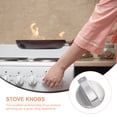 thumbnail image 2 of Milisten 4pcs Replacement Stove Knobs Universal Electric Range Knob Metal Burner Control Knobs, 2 of 6