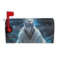 thumbnail image 2 of Lsque Forest Meditating Goat Mailbox Cover Standard Size ,Magnetic Mailbox Covers Post Wraps Letter Box Cover -21x18 in, 2 of 9