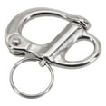 Stainless Quick Release Boat Anchor Chain Eye Shackle Swivel Hook Snap