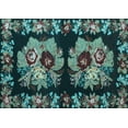 thumbnail image 1 of Ahgly Company Indoor Rectangle Persian Light Blue Traditional Area Rugs, 2' x 3', 1 of 4