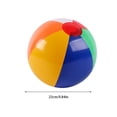 thumbnail image 4 of Bola de agua Yuarrent juguete de playa inflado multicolor 25cm, 4 of 6