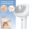 thumbnail image 6 of Renu Dog Brush, Freshfur Shower Brush+bathing Solution, Chewie Steam Brush for Dogs Shedding, 3 in 1 Rechargeable Steams Cat Brushes Self Cleaning Hair Removal Grooming Supplies Tool for Indoor, 6 of 7