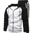 thumbnail image 1 of Men's European And American Style Relaxed Leisure Color Block Autumn And Winter 3D Sports Suit, 1 of 3