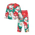 thumbnail image 2 of Sigee Sanrio Az for Women's Pajama Sets Long-Sleeved Pjs Sets for Women 2 piece Sleepwear XX-Large, 2 of 6