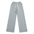 thumbnail image 1 of CHOK Spring Girls‘ Pants Mid Sized Child Kids‘ Loose And Versatile Casual Kids‘ Sweatpants Sizes 4-5 Years, 1 of 5