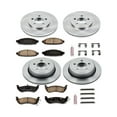 thumbnail image 3 of Power Stop Front and Rear Stock Replacement Brake Pad and Rotor Kit KOE1365, 3 of 8