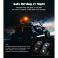thumbnail image 4 of Kit de intermitentes Ehaho ATV UTV con bocina 110dB SXS UTV Street Legal, 4 of 7
