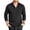 Black Pullover for Men, variant on Quarter Zip Quilted Pullover Men Stand Collar Long Sleeve Casual Sweater Blue XXL