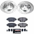thumbnail image 3 of PowerStop Rear Z23 Evolution Sport Carbon-Fiber Ceramic Brake Pad and Drilled & Slotted Rotor Kit Fits: JAGUAR Select Models K1390, 3 of 10