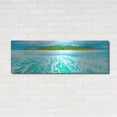 thumbnail image 3 of Luxe Metal Art ' Castaway' by Jack Reed, Metal Wall Art, 48"x16", 3 of 9