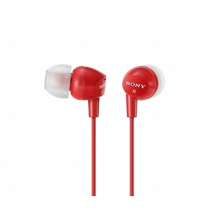 Sony MDREX10LP In-Ear Headphones, Red