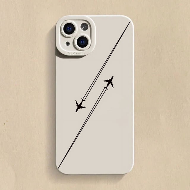 Travel-nspired Airplane Route Desian Phone Case For iPhone 15 14 11 12 13 16 Pro Max Mini 7 8 Plus X XR XS Max SE Soft Cover 8 For iPhone 11Pro Max