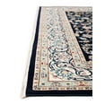 thumbnail image 4 of Unique Loom Narenj Collection Area Rug - Leeds (7' 10" x 10' Rectangle Navy Blue/Beige), 4 of 7