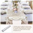thumbnail image 5 of Uxcell Silver Table Runner 11" x 360", Metallic Foil Thin Mesh, 5 of 5