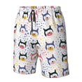 thumbnail image 4 of Logiee Cute Dog Print Mens Swim Trunks Quick Dry Board Shorts,Breathable Hawaii Beach Shorts Swimwear Bathing Suits-Medium, 4 of 6