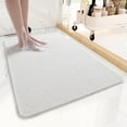 thumbnail image 3 of Guiexla Non-Slip Bathtub Mat Fast Drying Foot Scrubber Mat Super Absorbent Friendly to Skin Wear Resistant Bathroom Shower Foot Mat Accessories, 3 of 8