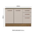 thumbnail image 2 of Gabinete Bajo Cocina Madesa Agata 120cm Con Encimera MC, 2 of 5