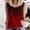 Red, variant on QUNYINEY Crew Neck Women Tank Top Gradient Sleeveless Casual Tops Going Out Loose Summer Tank Tops