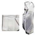 thumbnail image 4 of LJNYFDC Golf Bag Rain Protection Folding Golf Rain Cover Waterproof and Windproof PVC Transparent Rainproof Cover for Golf Clubs Heavy Duty Raincoat Protection, 4 of 6
