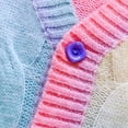 thumbnail image 4 of Oaktree Kids Baby Girls Rainbow Knitted Sweater Baby Long Sleeve Cardigan Coat for Autumn Fall 2-9Y, 4 of 5