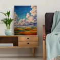 thumbnail image 5 of Textured Sky & Rolling Hills Canvas Print, Suitable for Living Room Bedroom Dining Room Office Hotel, 5 of 8