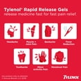 thumbnail image 4 of Tylenol Rapid Release Extra Strength Gelcaps, Acetaminophen 500 mg, Strong, Fast, 225 Count Size, 4 of 12