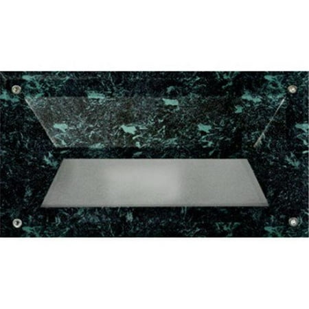 

Recessed Hooded Brick Step & Wall Light Verde Green