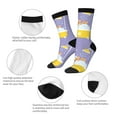 thumbnail image 3 of Pofeuu Corgi Washing in Bathtub Print Crew Socks, Adult Running Hiking Socks for Youth and Adult, 3 of 6