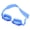 Blue, variant on Yajisi Children's Crab Swimming Goggles Adjustable Cartoon Boy Girl Anti-Fog Glasses Blue [cite: 12]
